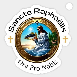 Saint Raphael Sticker